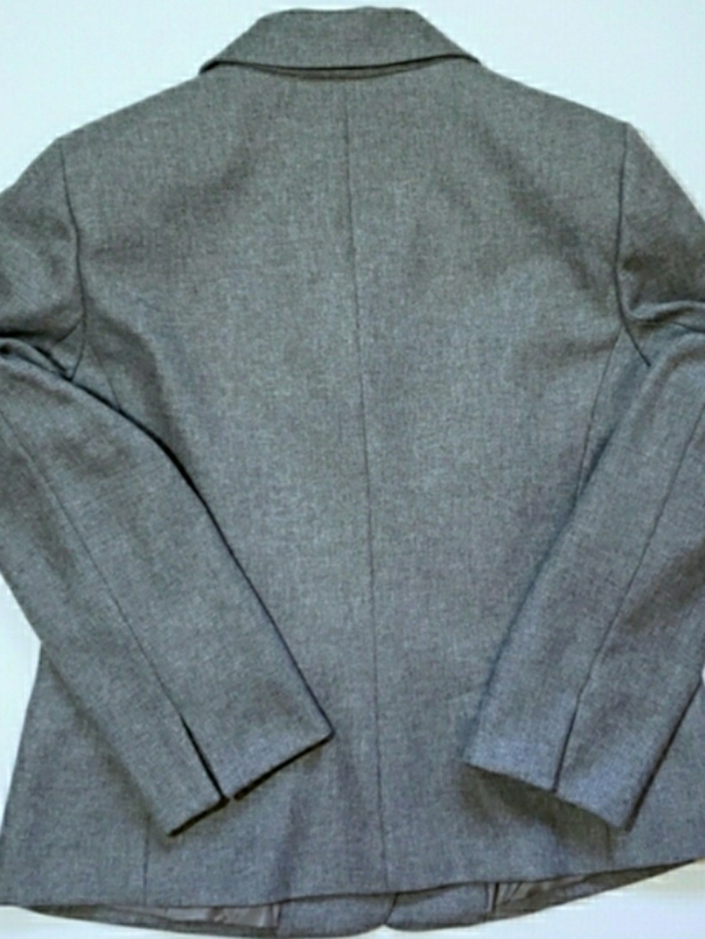 Le Suit Grey Blazer And Pant Suit Set Sz 16 - Picture 4 of 9